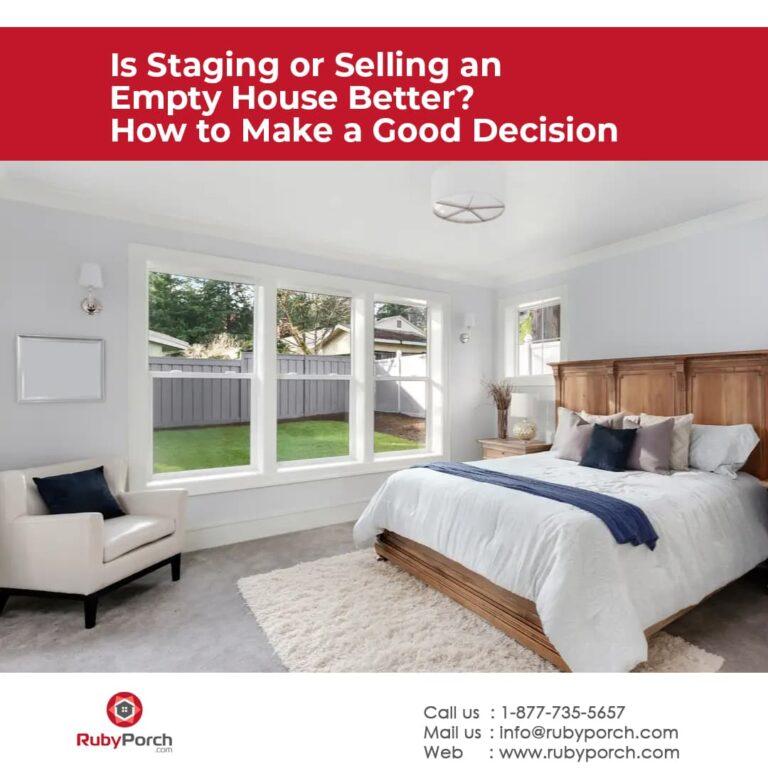 Is Staging or Selling an Empty House Better
